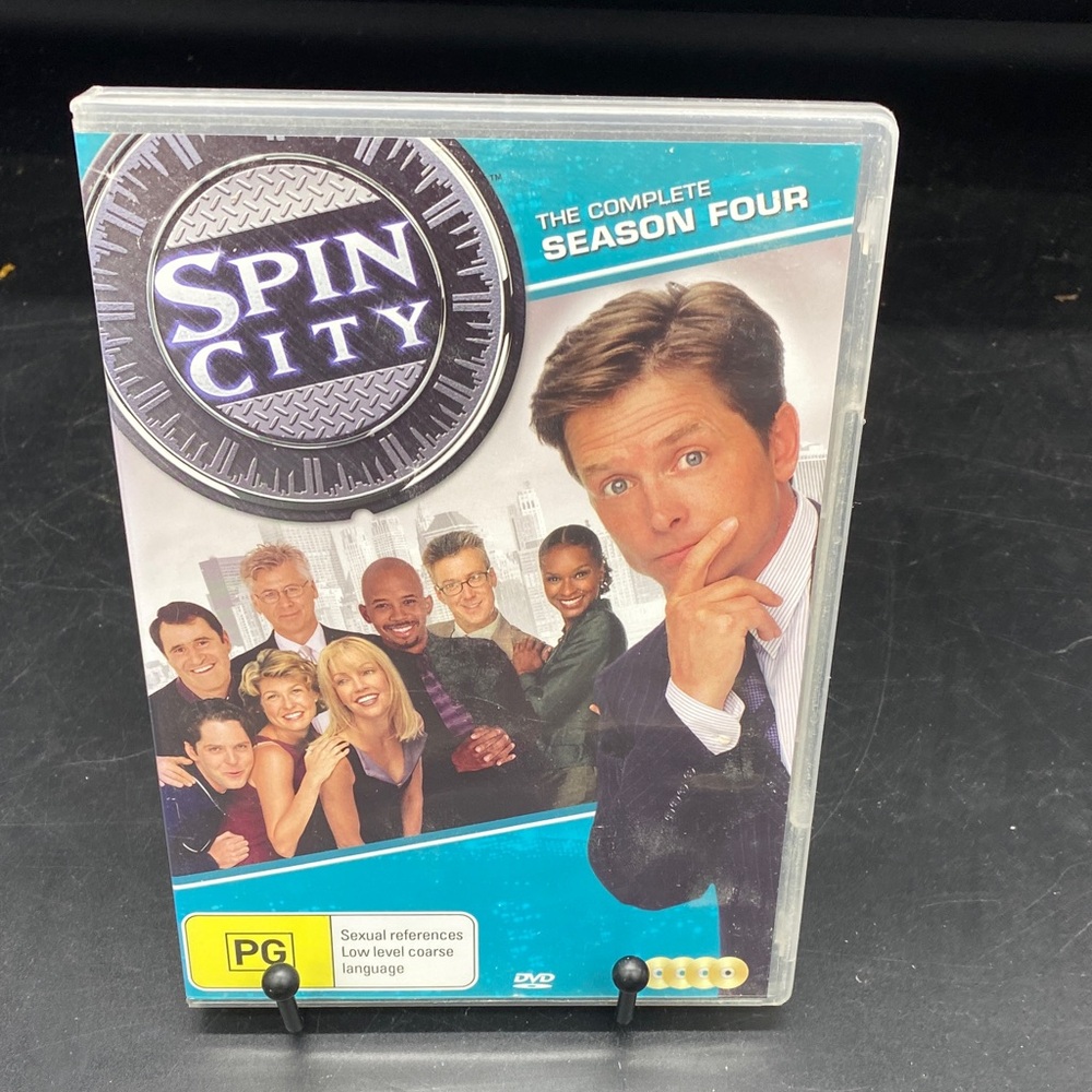 Spin City The complete season Four all used once Great condition